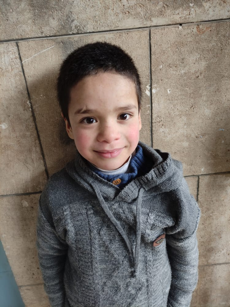 Omar is an orphan child in need of sponsorship.