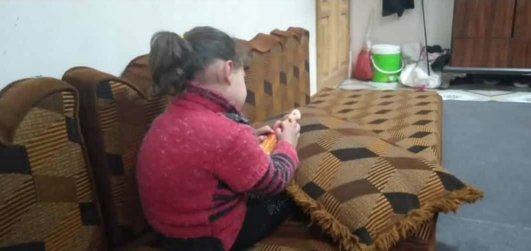 Kawthar is an orphan girl from Aleppo