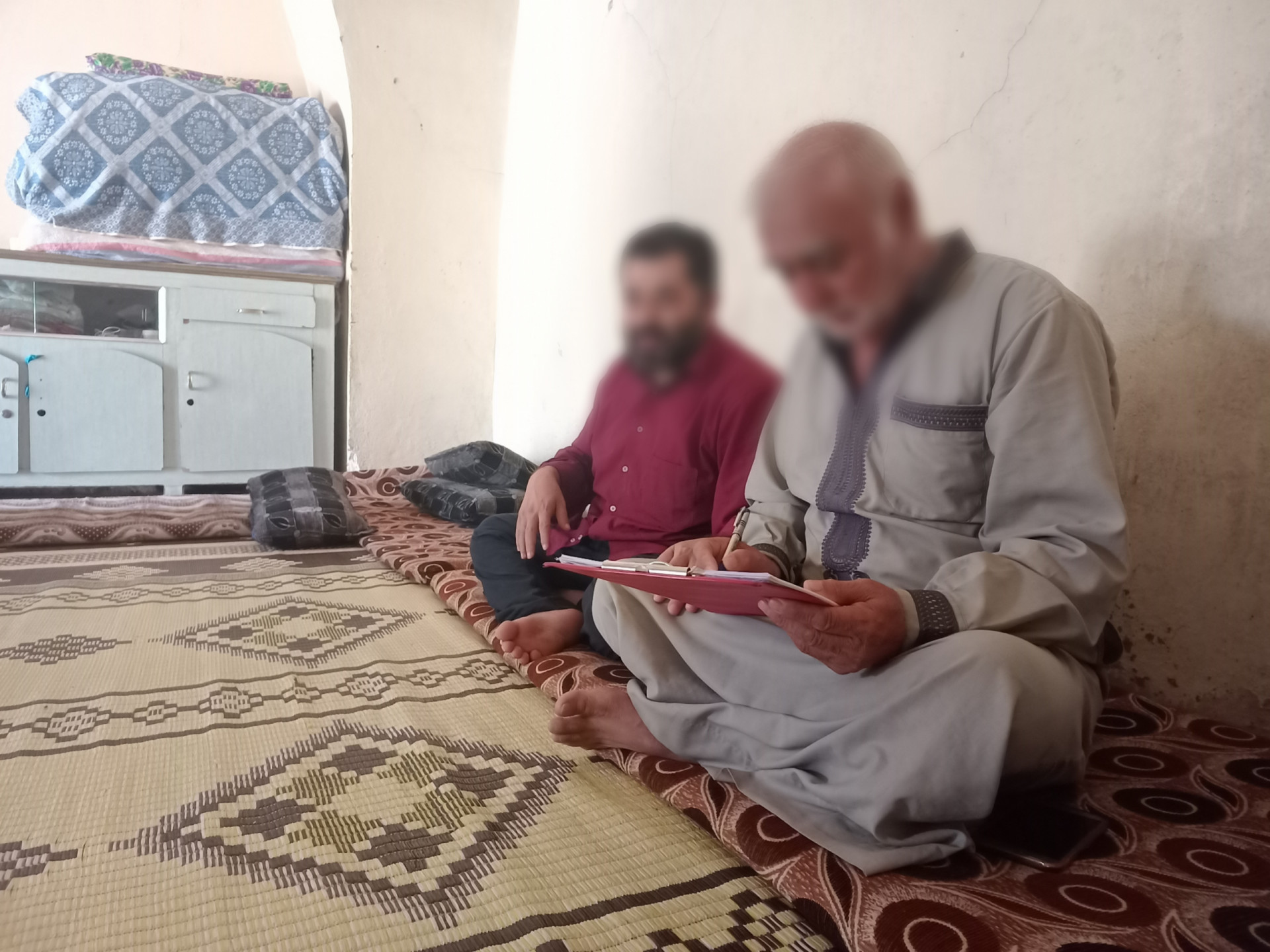 He has 5 children who suffer from cerebral atrophy