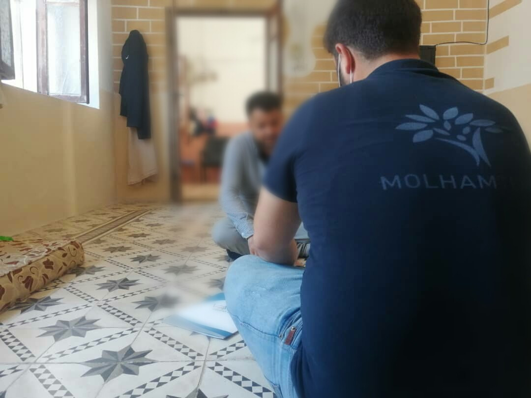 أب لخمسة أطفال بحاجة توسيع شريان