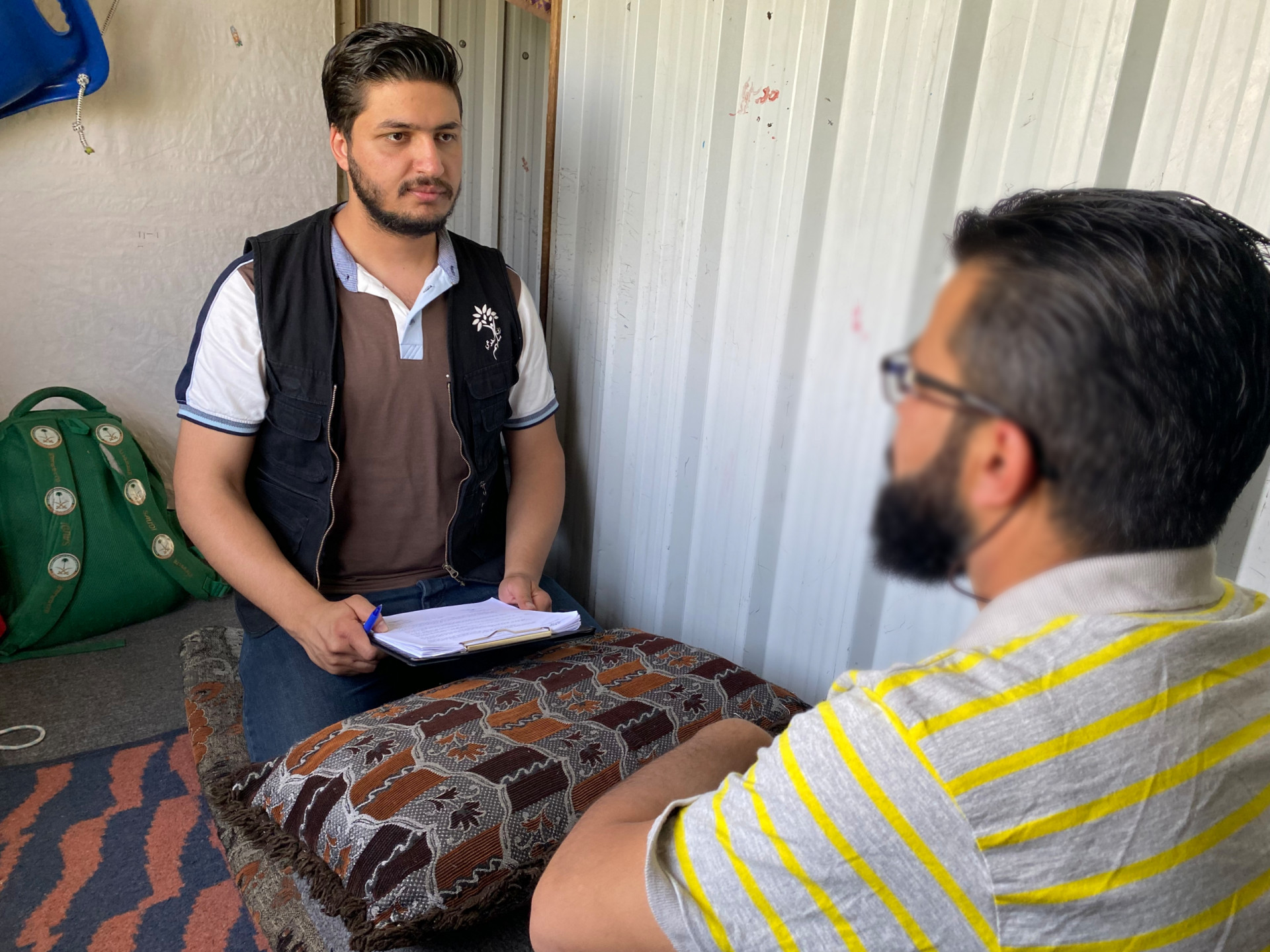 Abdullah's family relies on your assistance to meet their needs