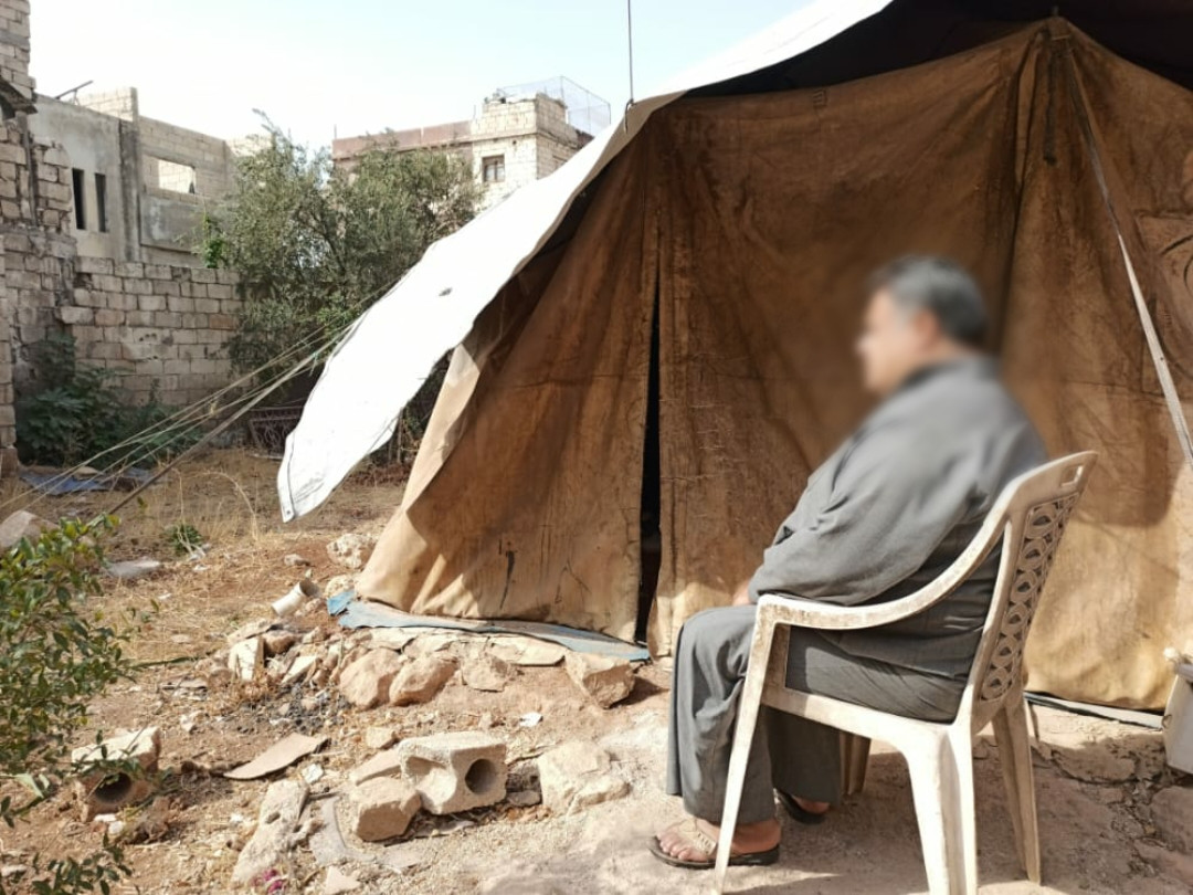 A displaced old man needs your help
