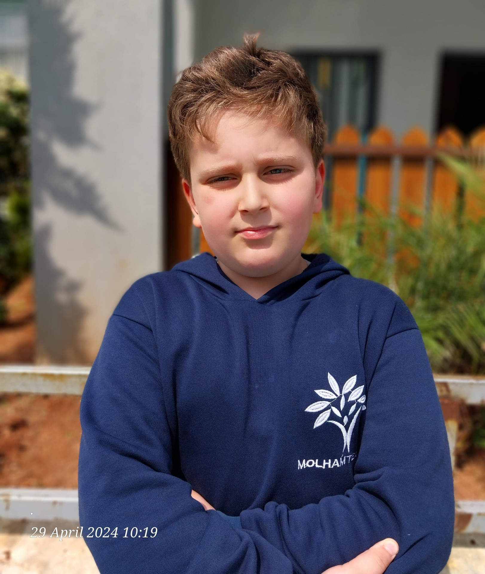 An eight-year-old future engineer Atta!