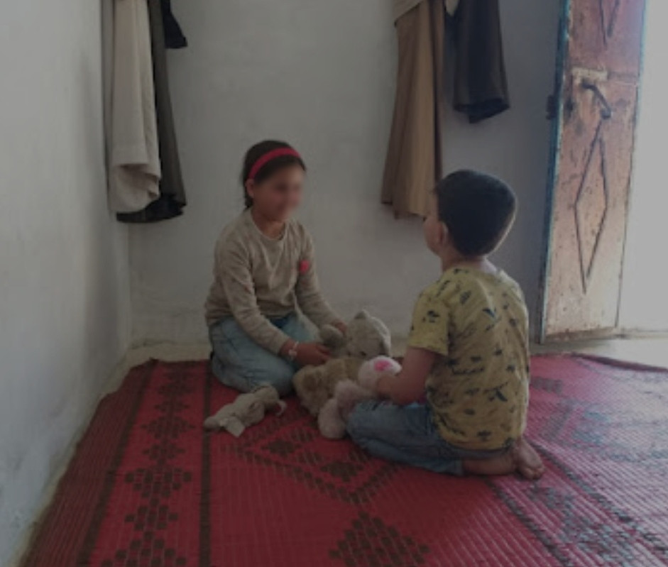 Debts accumulated on Mahmoud as he cannot work due to hearing deficit, and his little children need medical care