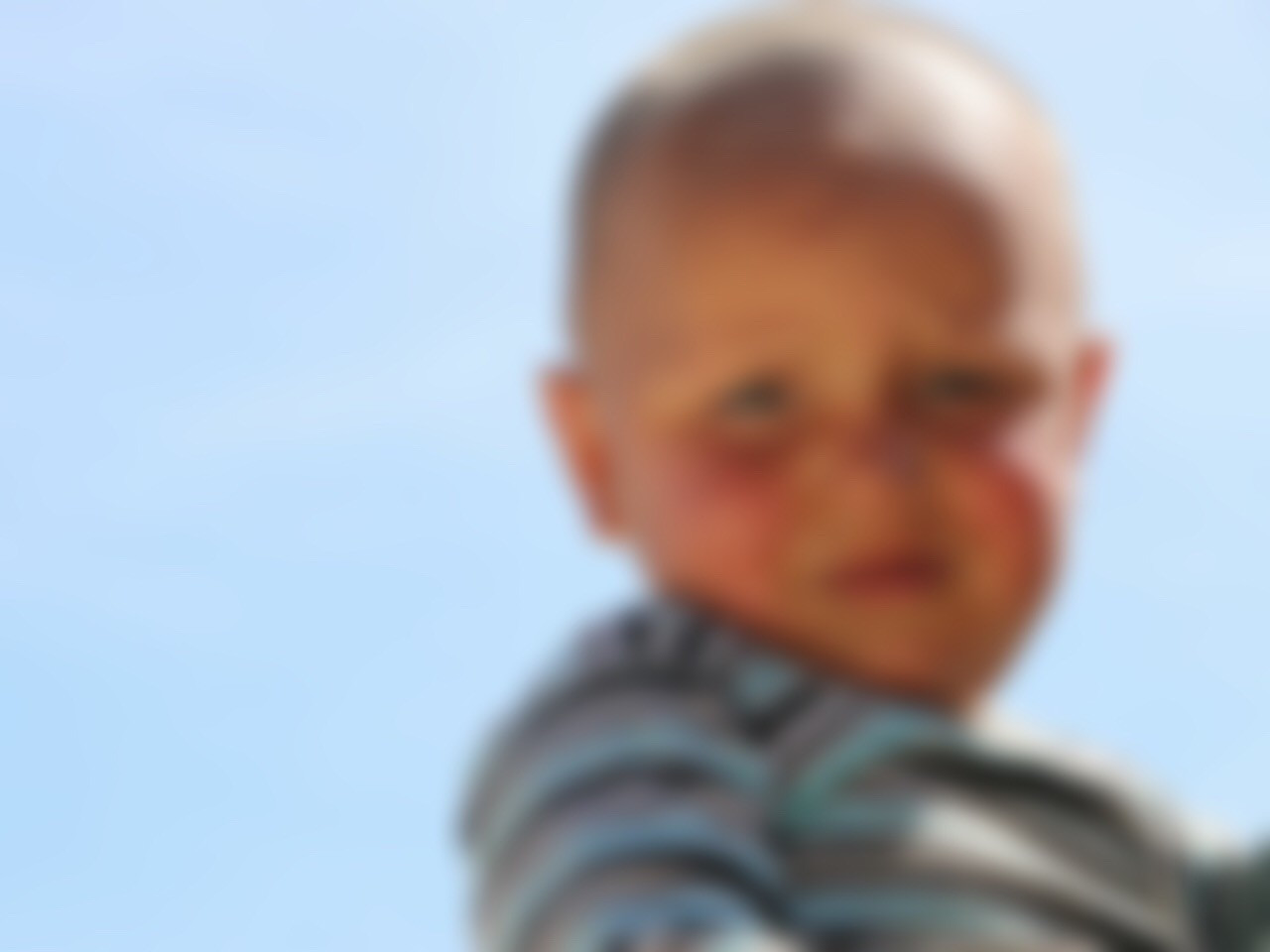 Hisham, a child fighting cancer