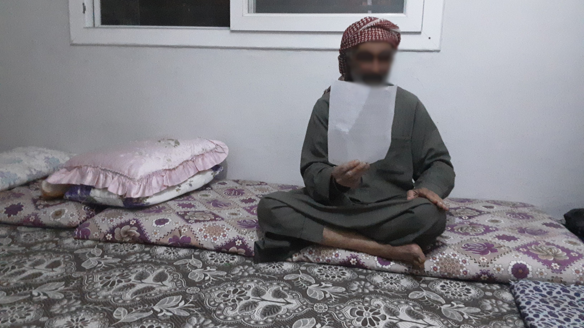 Ahmad and his family lead life of illness, poverty, and displacement