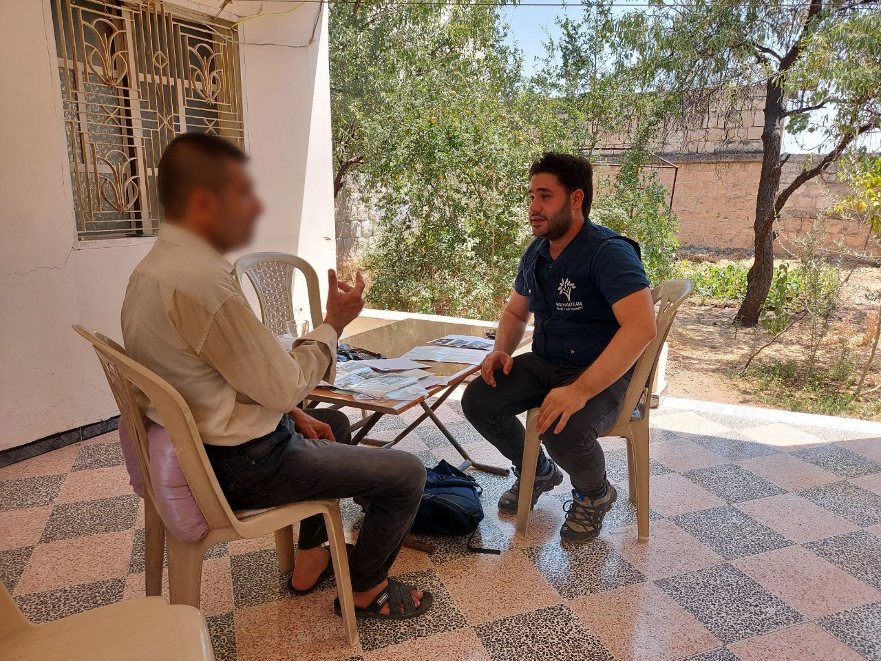 Asaad suffers from severe pain
