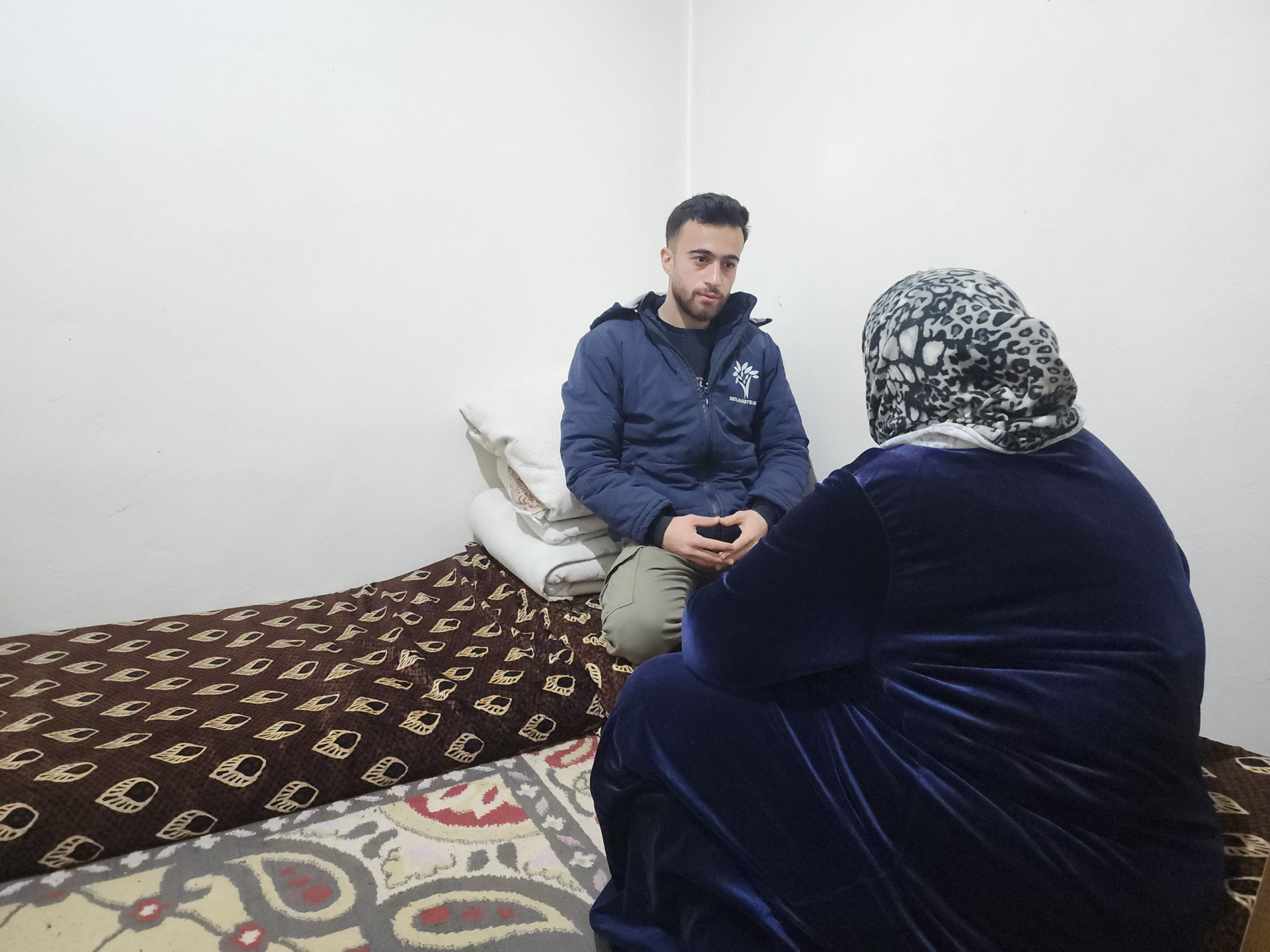 Khadija and her children are enduring a life of hardship.