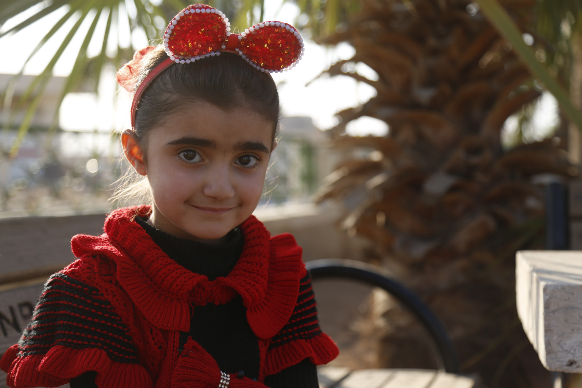 Ainaa, an orphan girl from Aleppo