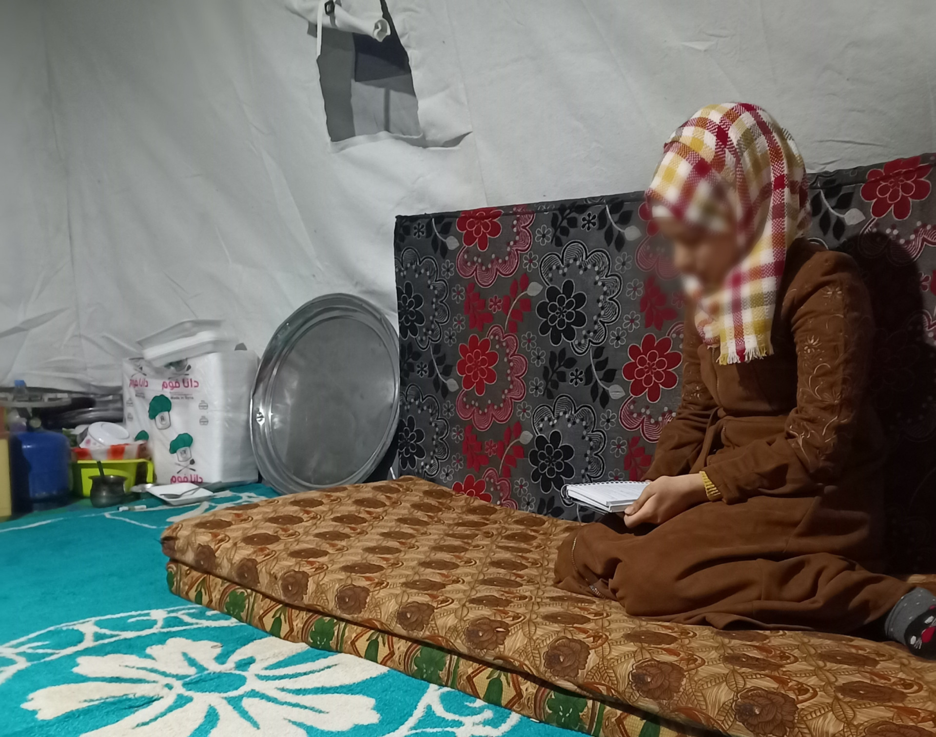 Two brothers lost their families in the earthquake.