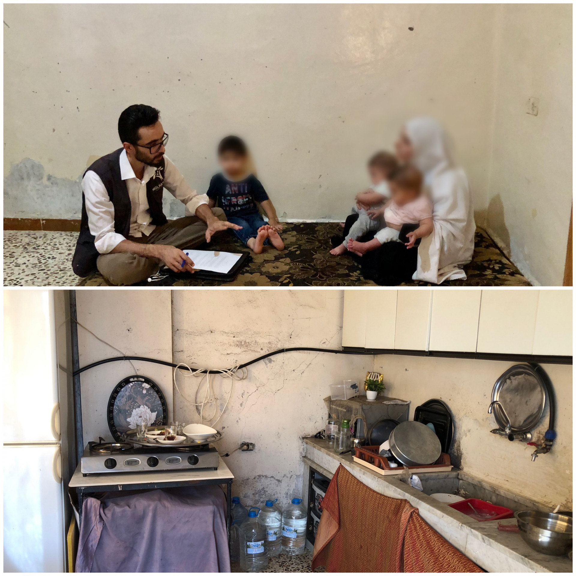 No education for the children and no source of income for the family!