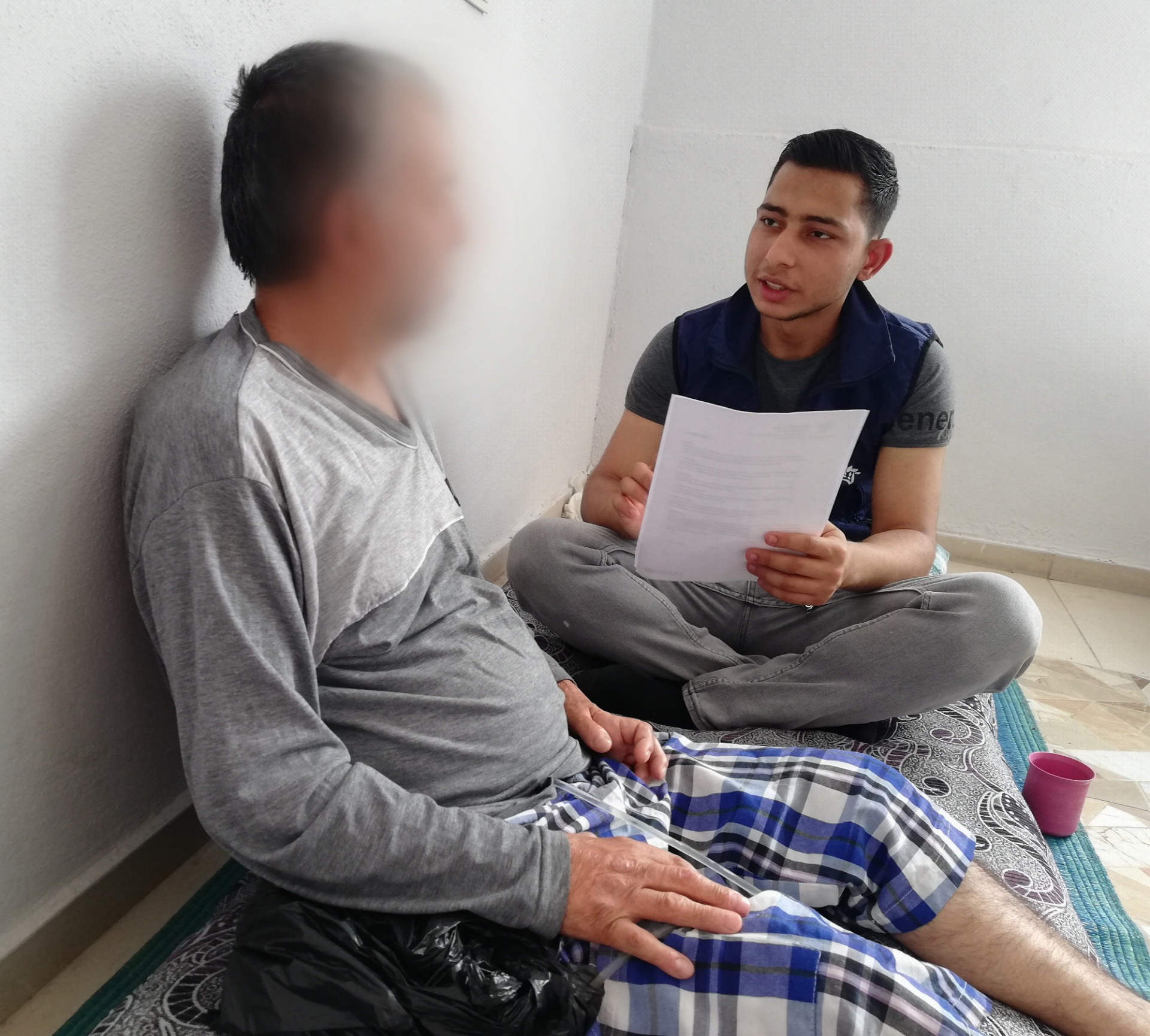 Umayya lives in deplorable conditions with her family.