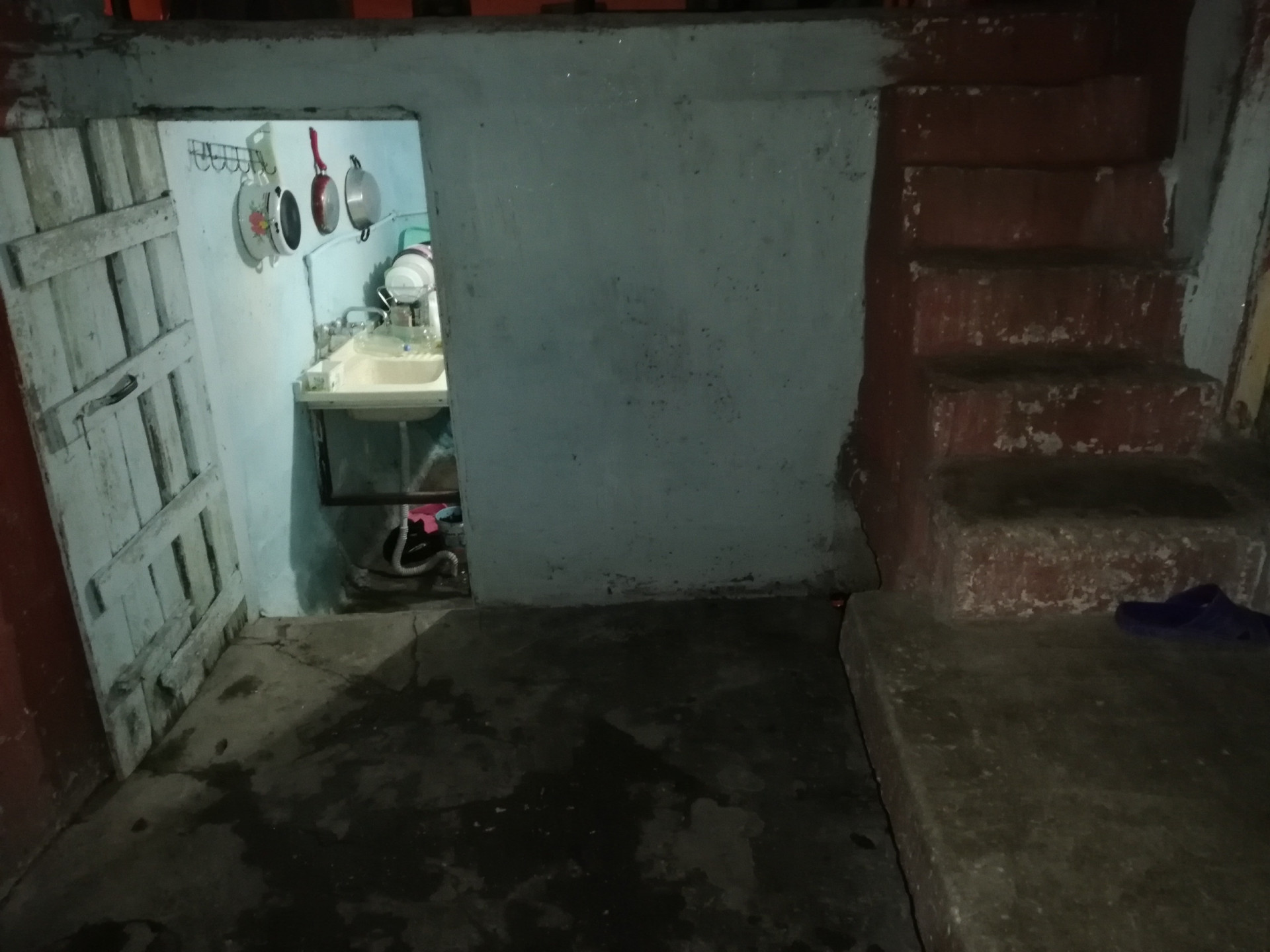 They live in a consumed basement with no sponsor