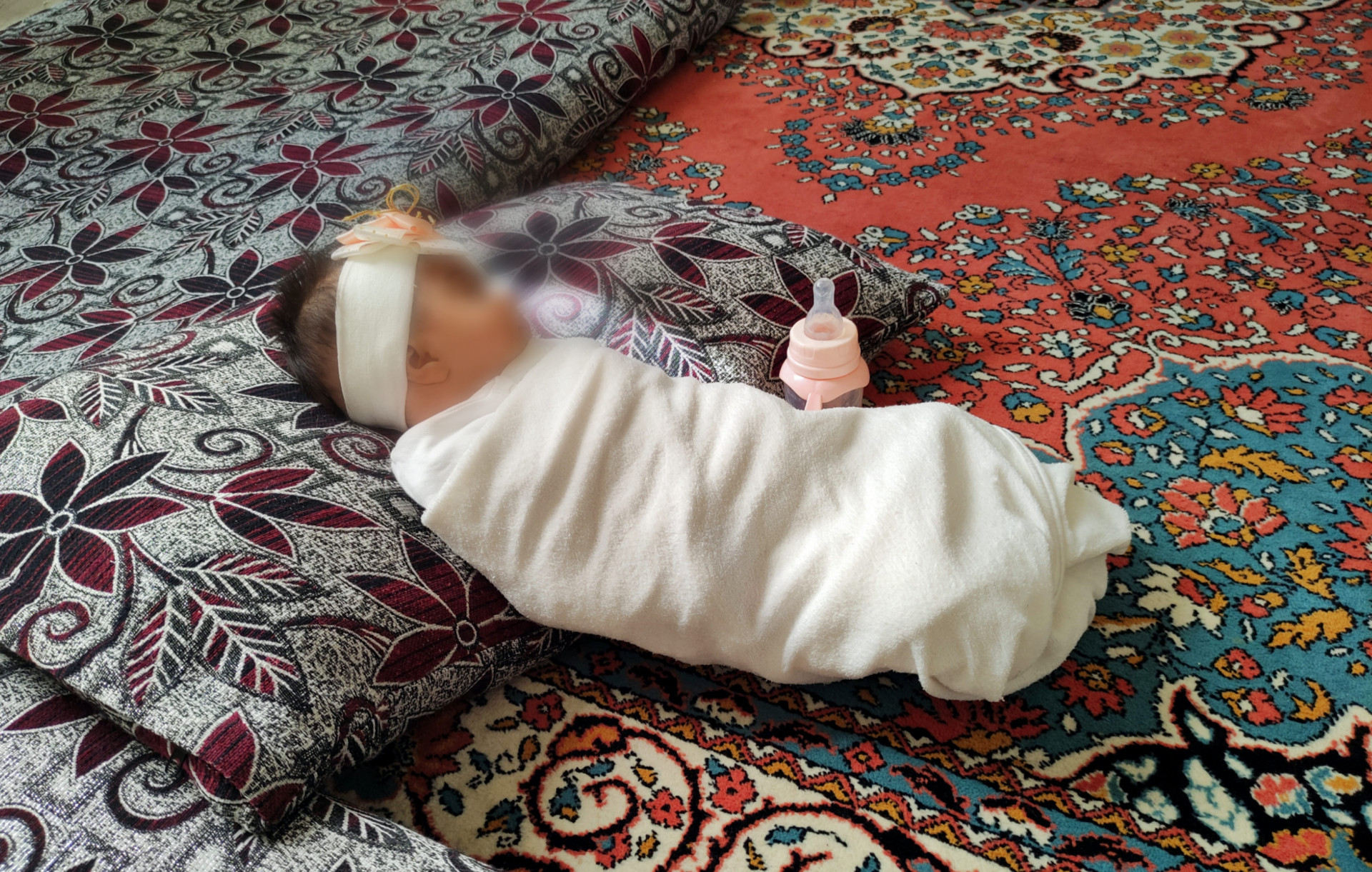 Isra'a is a newborn who needs your urgent help