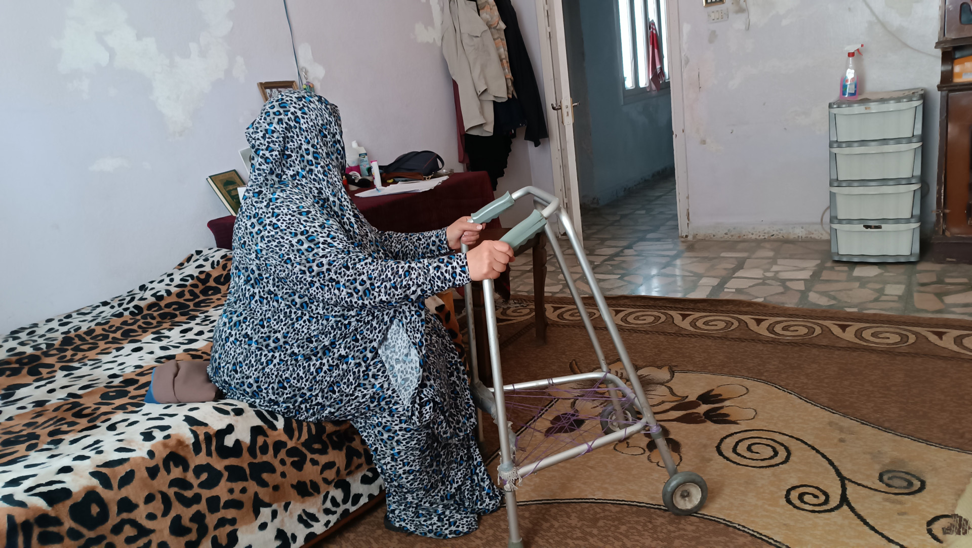 Growing debts have added to Khadija's burdens.
