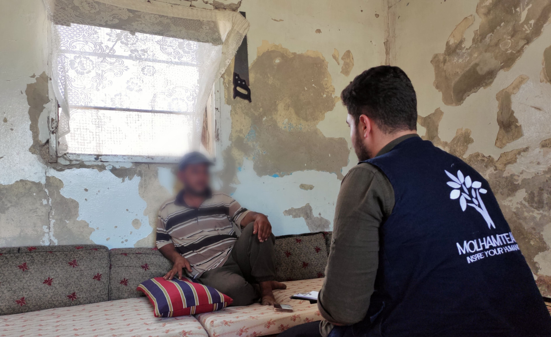 Saeed's family live within tough conditions and need your help