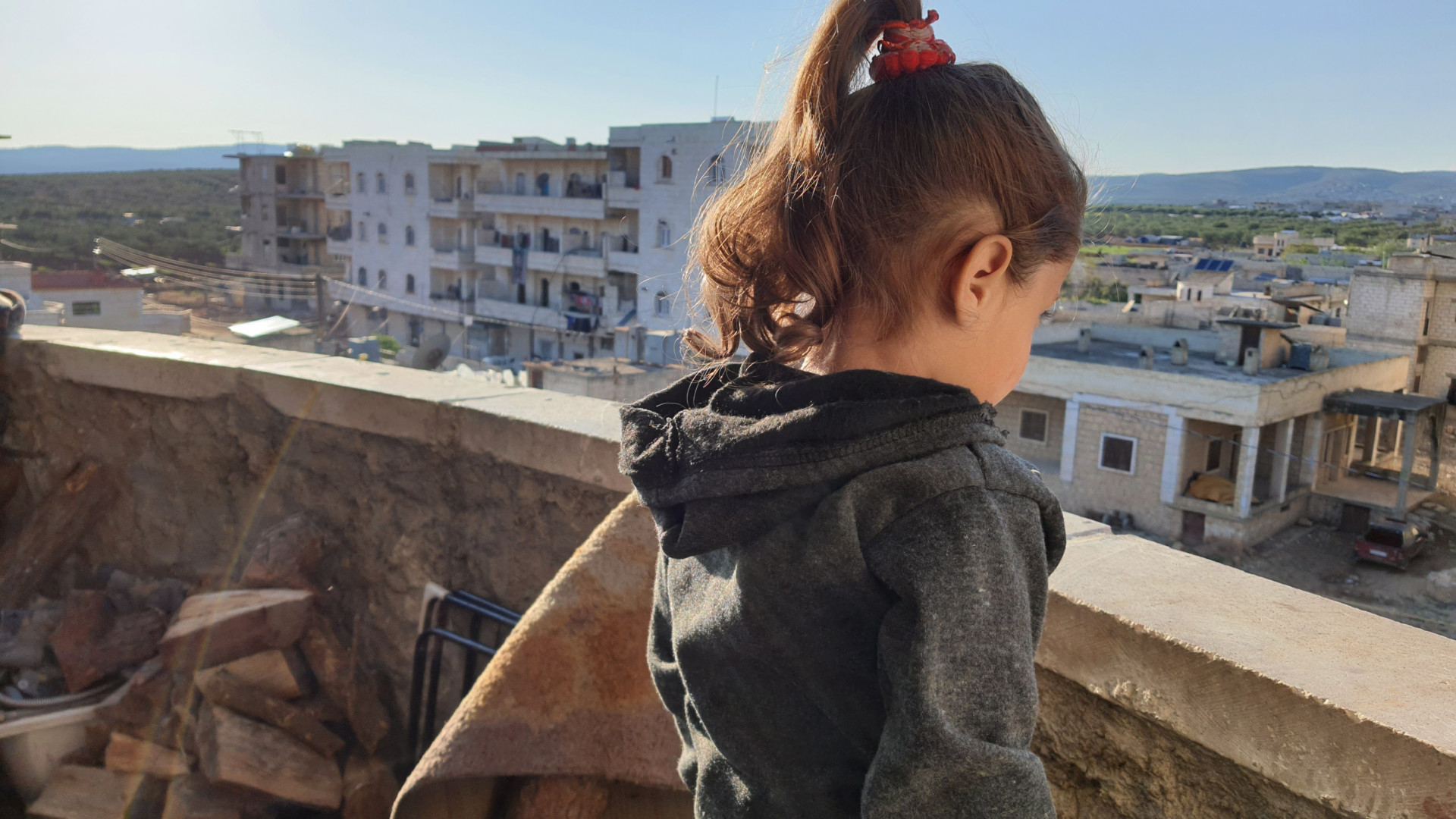Jamila is an orphan girl from Idlib