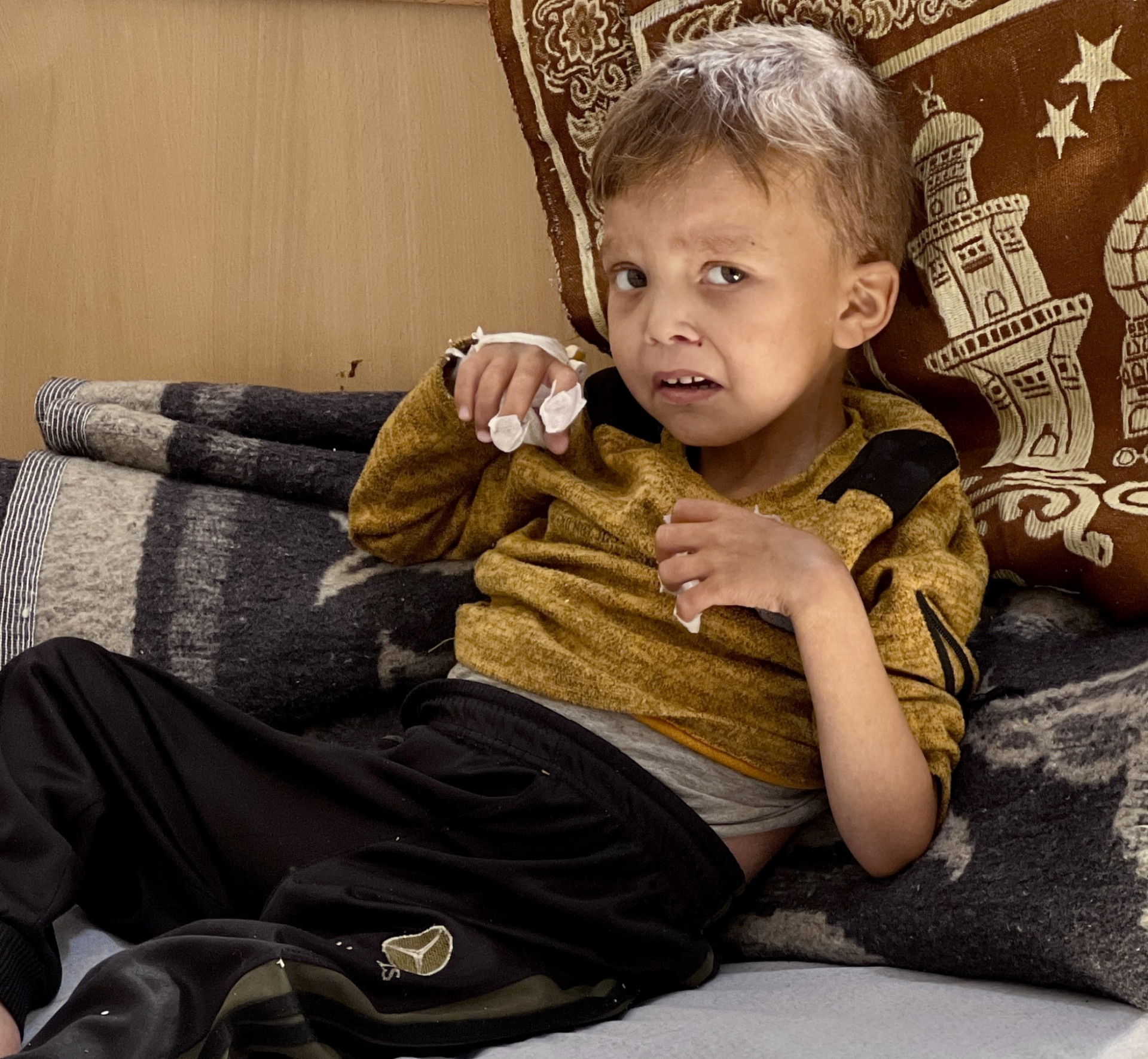 Hasan is waiting for his treatment