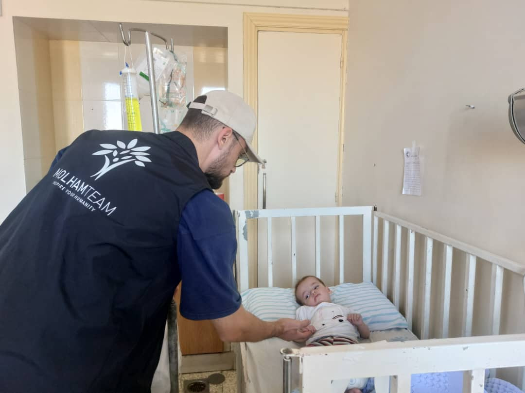 Ali has been accompanied by pain since his very first moments!