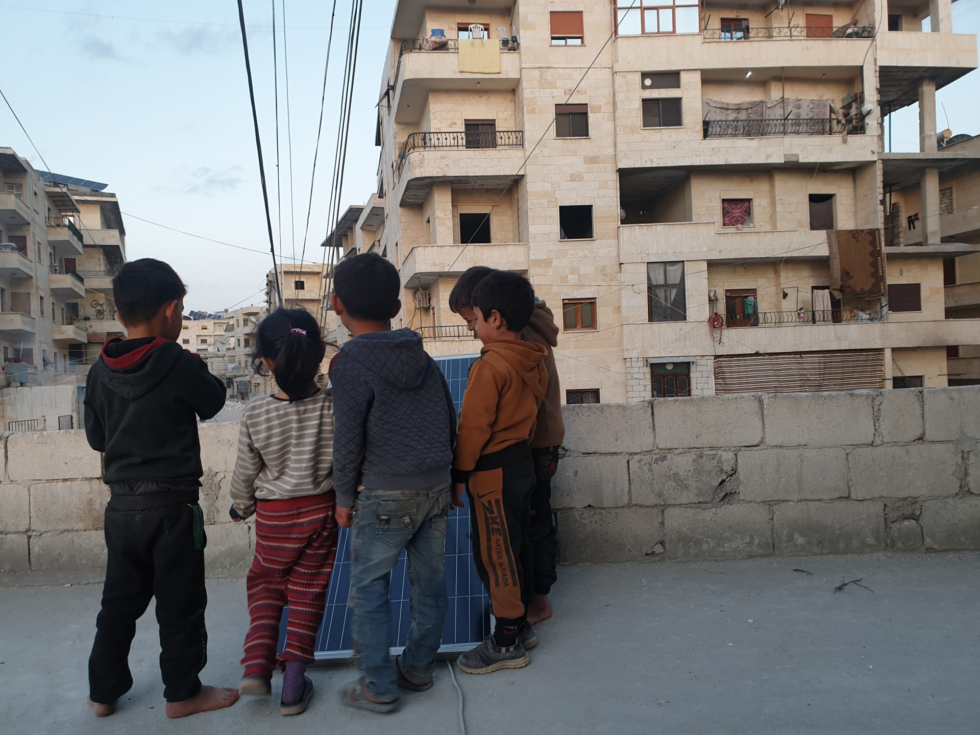 Nadia is the only breadwinner for her children