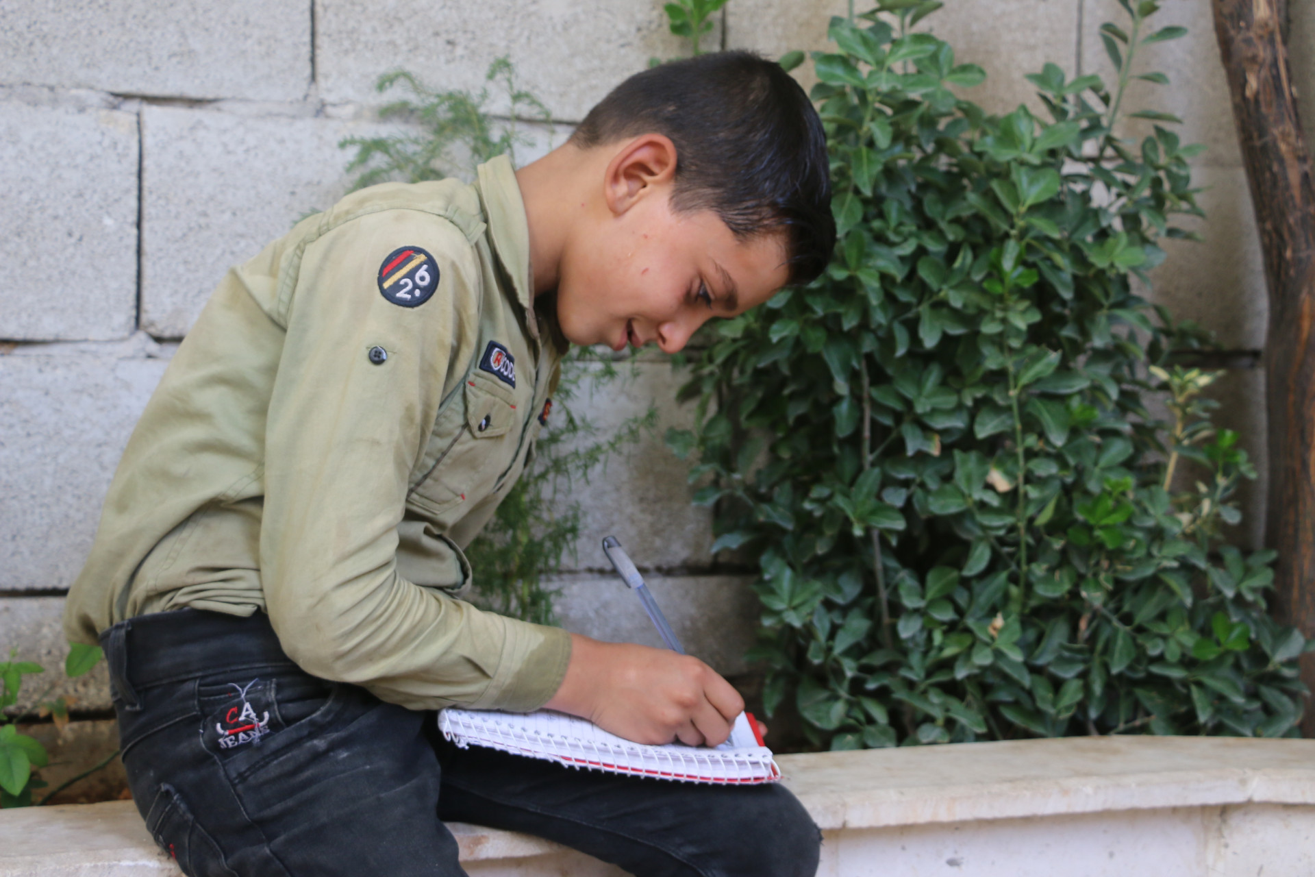 Mohammad is an orphan from Aleppo