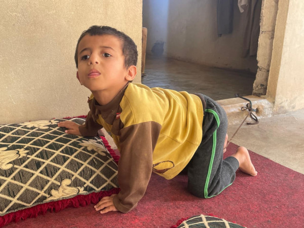Sanad… an orphaned heart weighed down by pain.