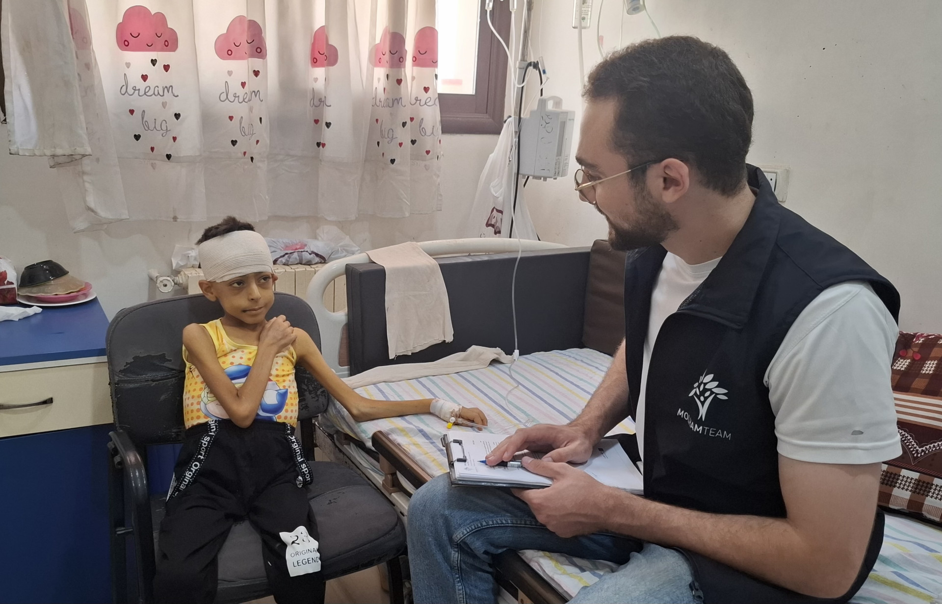 A Child Fighting Cancer