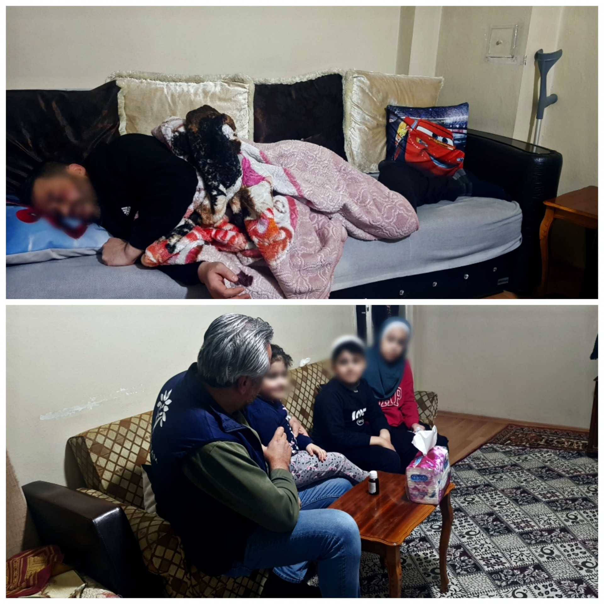 They are displaced, needs your support