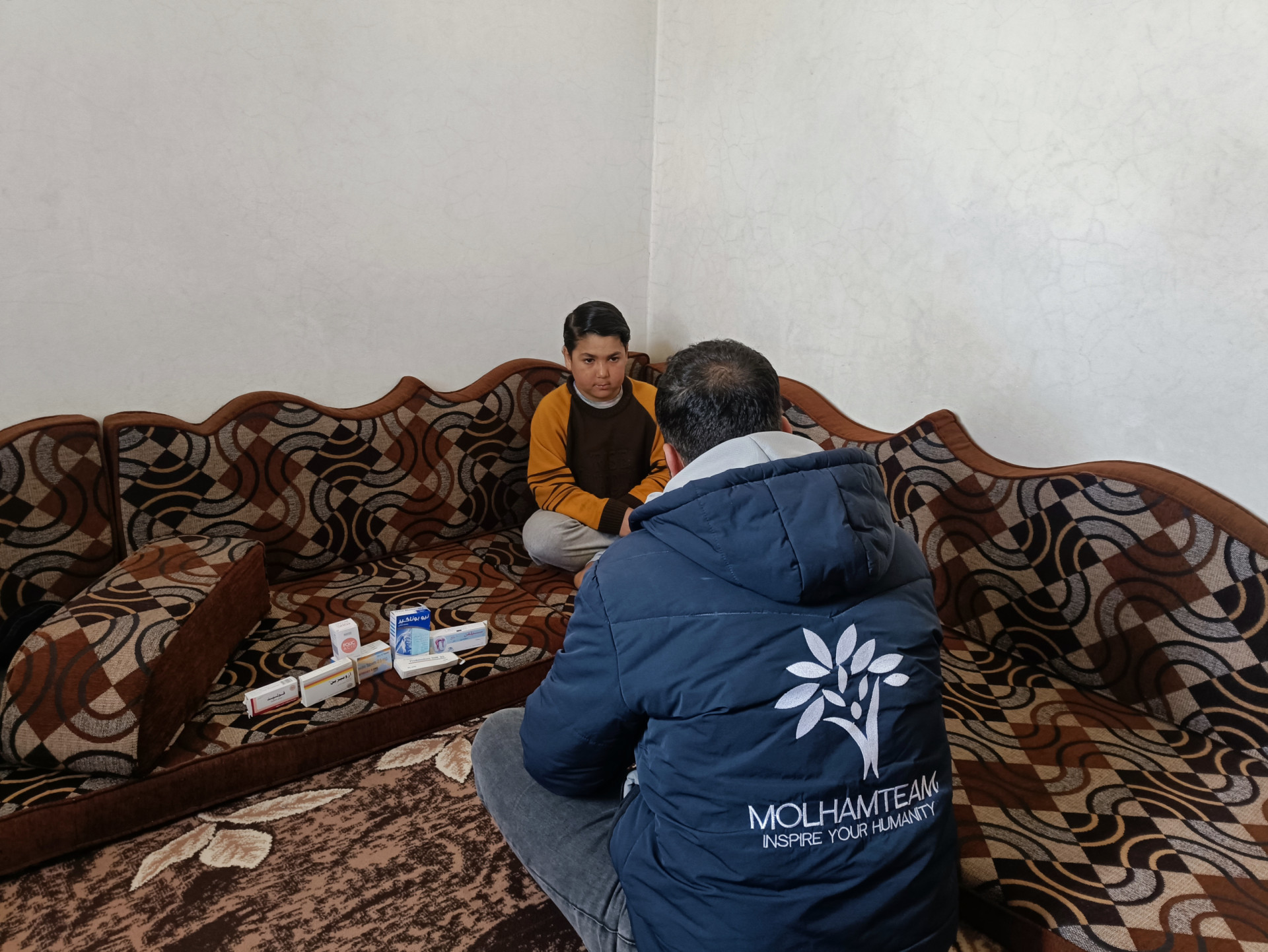 Naji suffers joint pain and he needs medicine