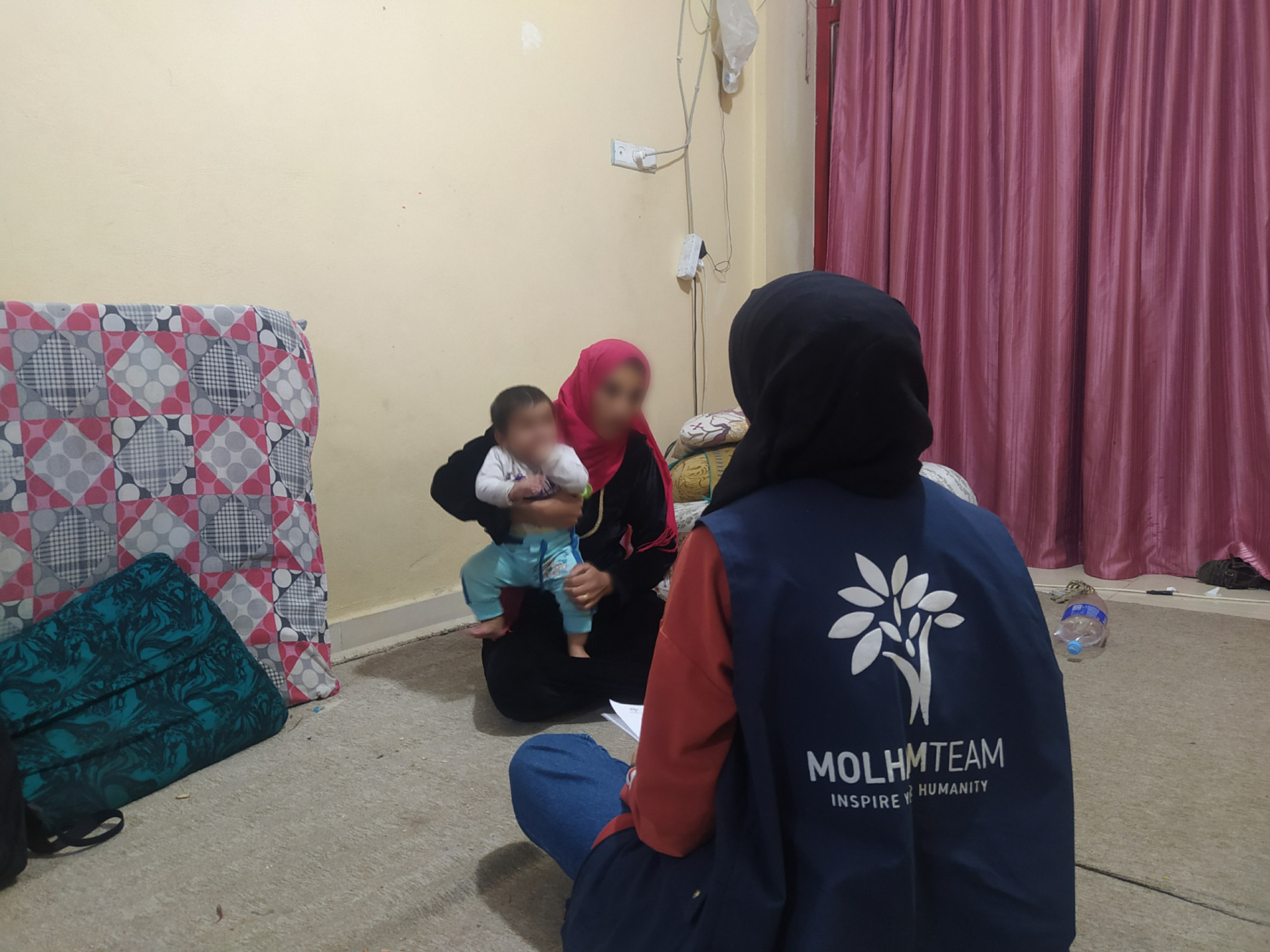 A family lives in dire conditions