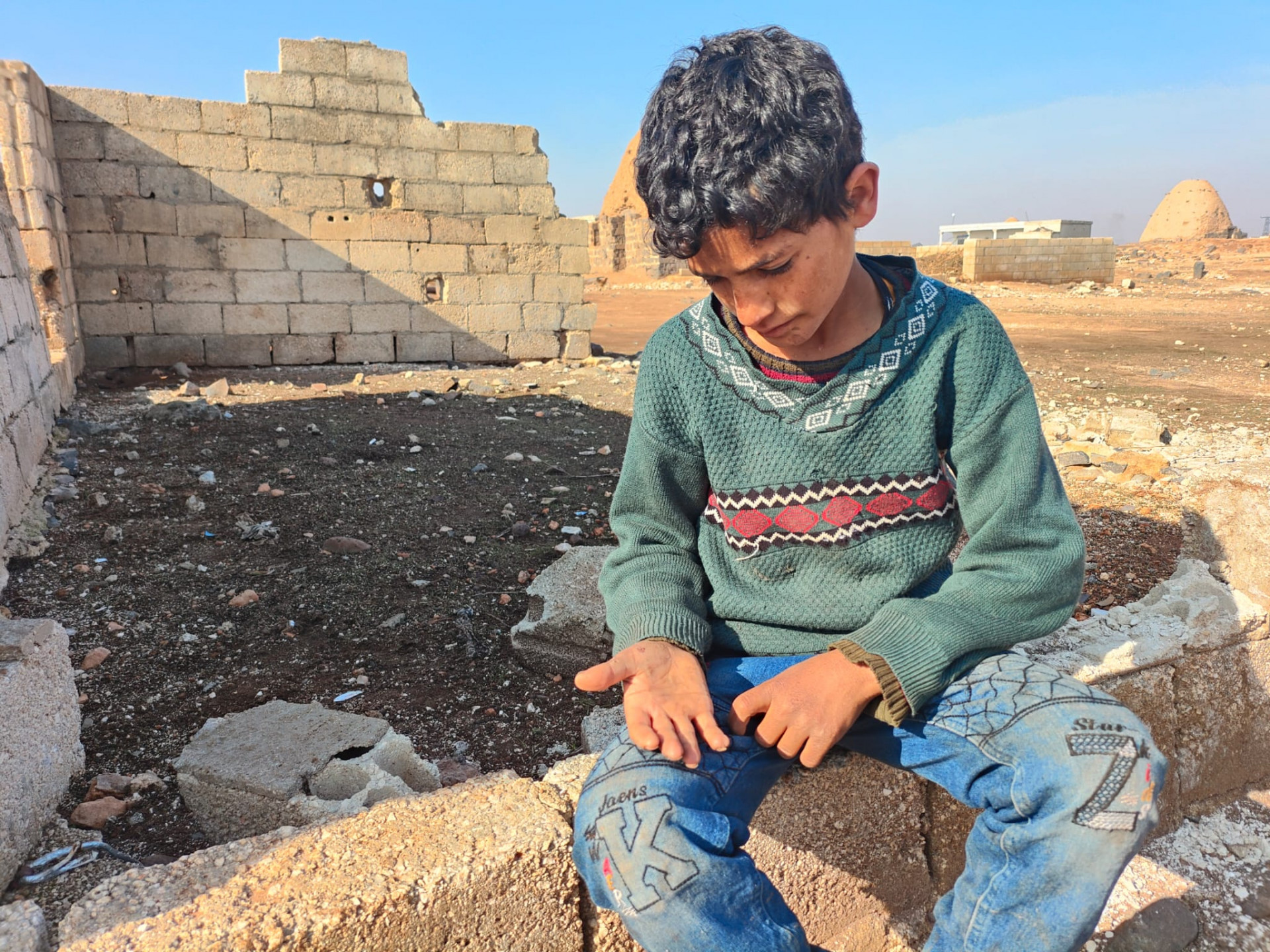 طفولة على حافة العمى