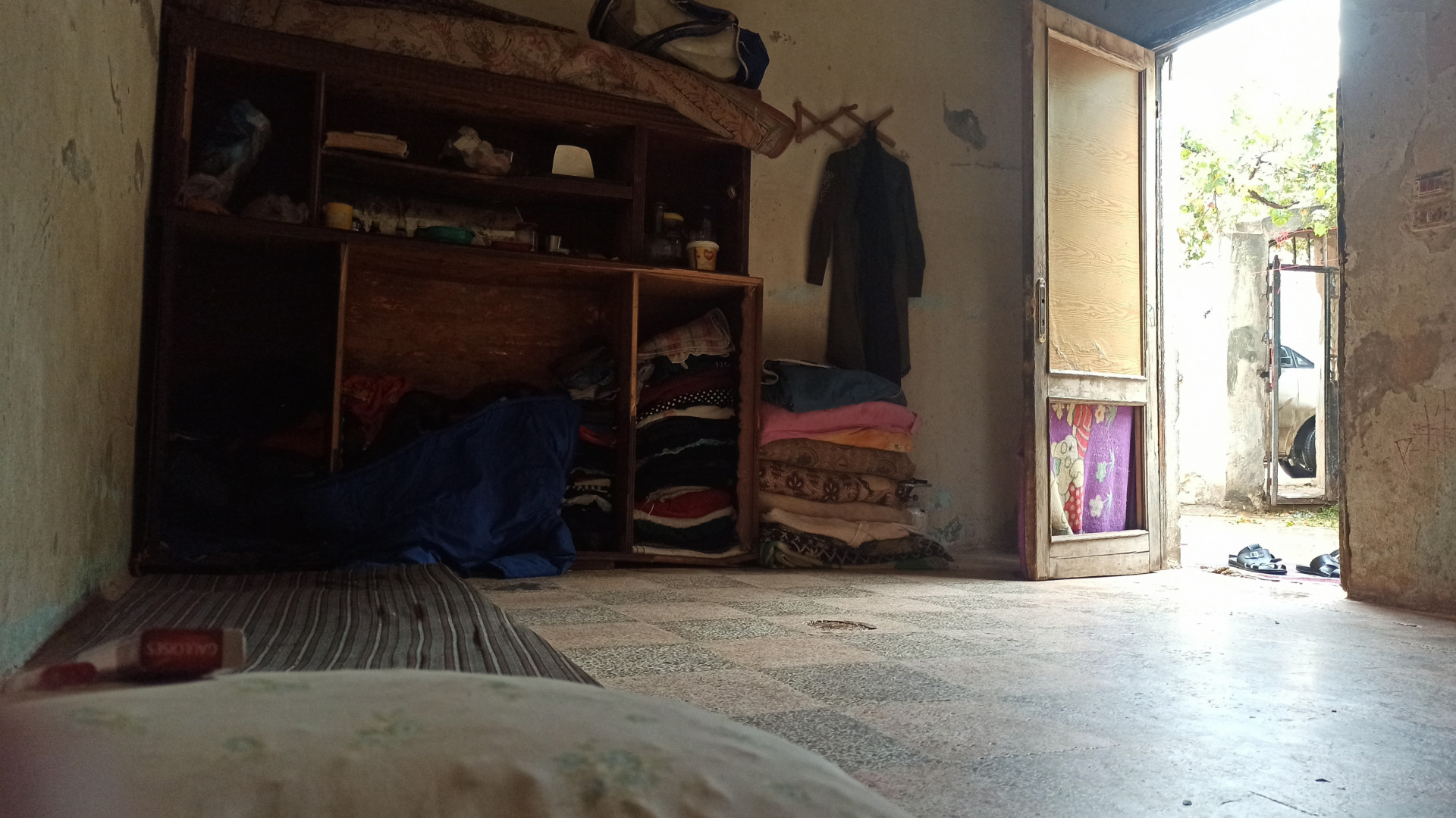 Mrs. Wahida suffers the pain of life and its difficult circumstances.