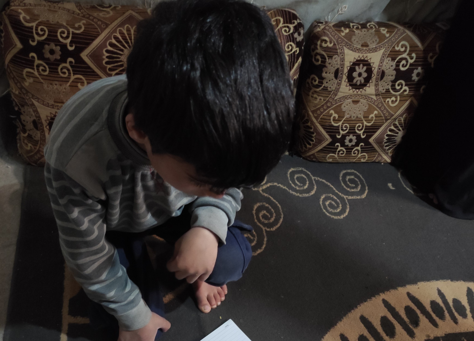 طفلنا مالك يتيم من مدينة حلب
