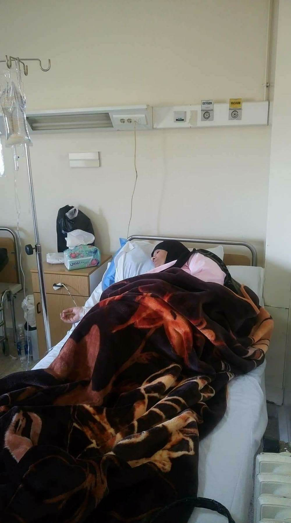 A widow needs a surgery