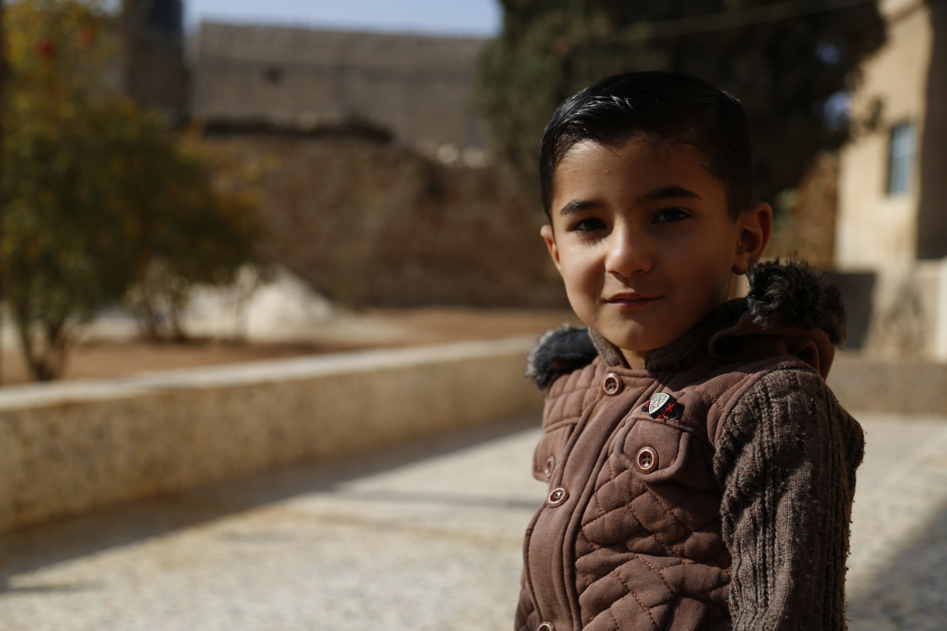 Mustafa ist ein Waisenkind aus Aleppo