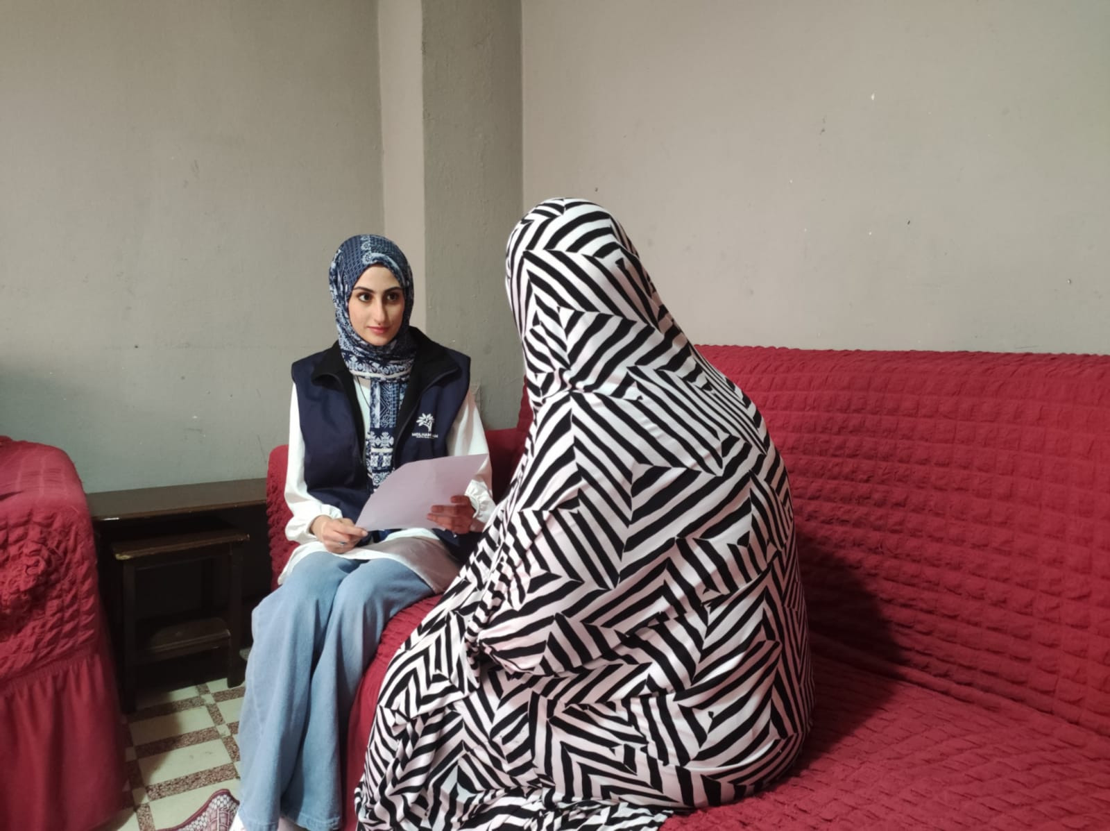 The arrest of the father left Ghosoun the only breadwinner for her children!