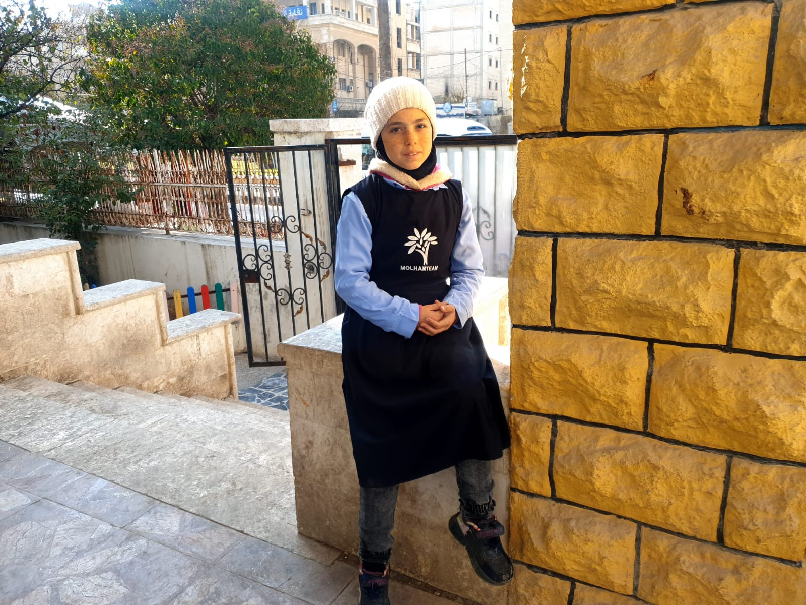 دلع البطلة تتابع تعليمها رغم المرض