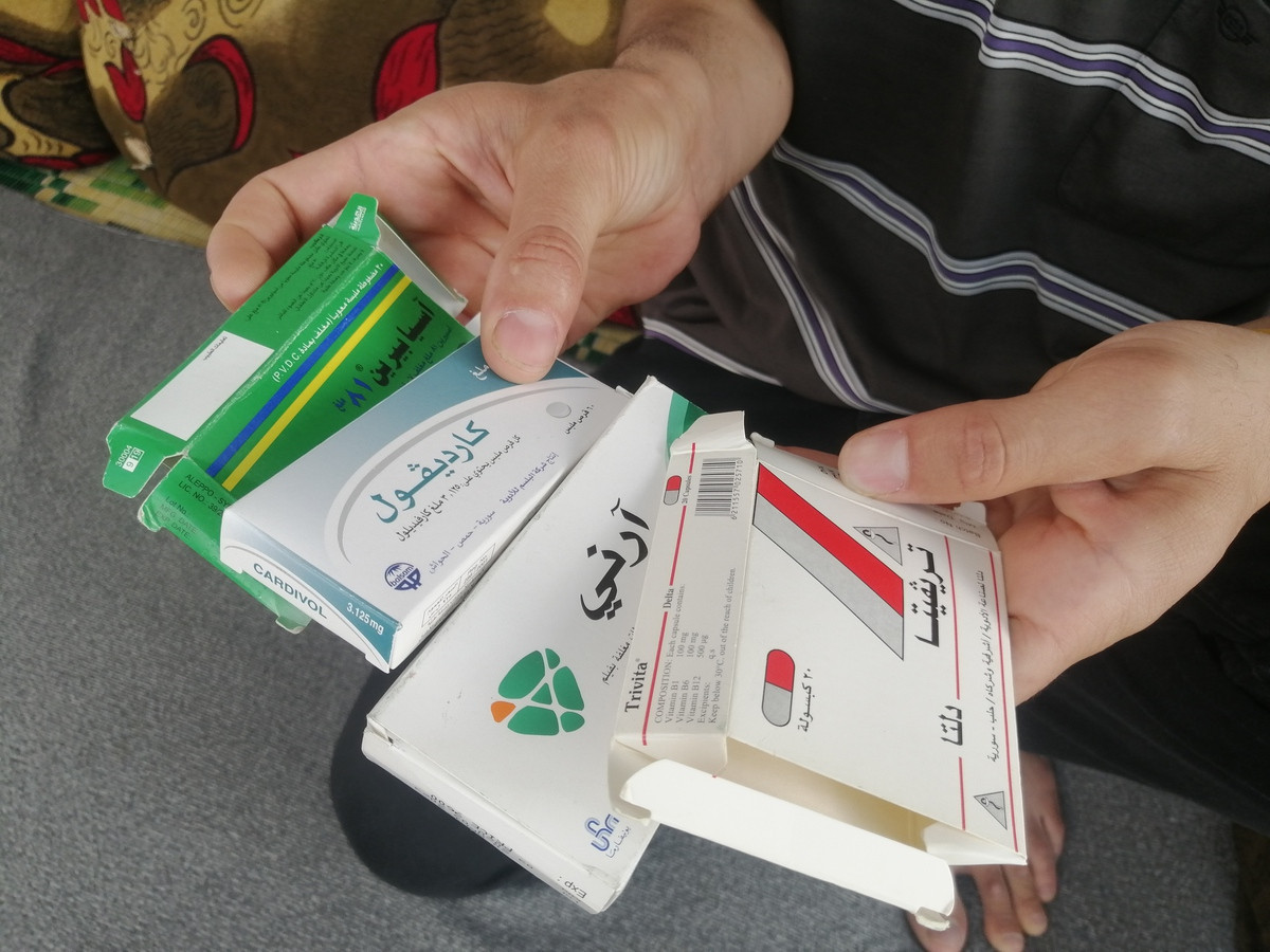 Mustafa is sick and needs medication