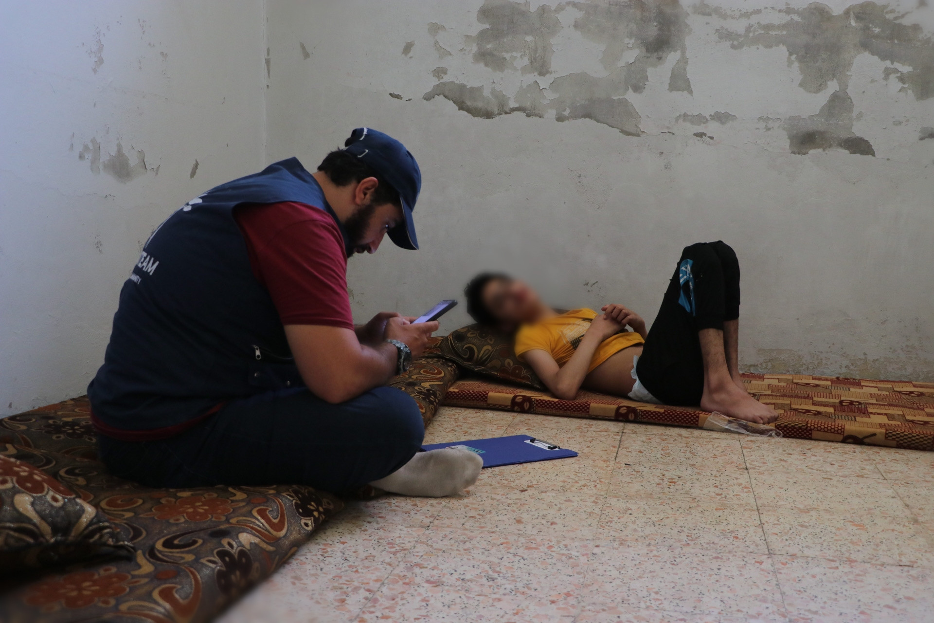 Widad's family struggles in dire conditions