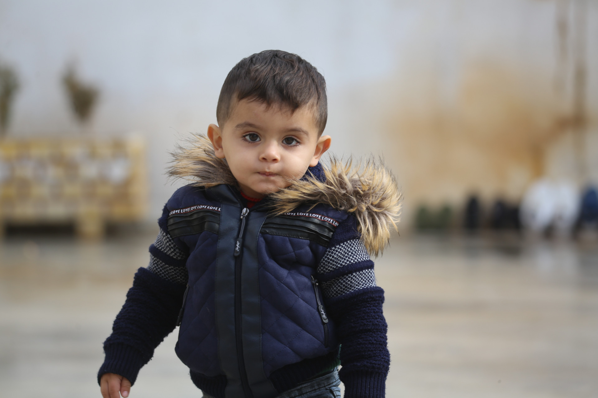 Yousef is an orphan from Aleppo