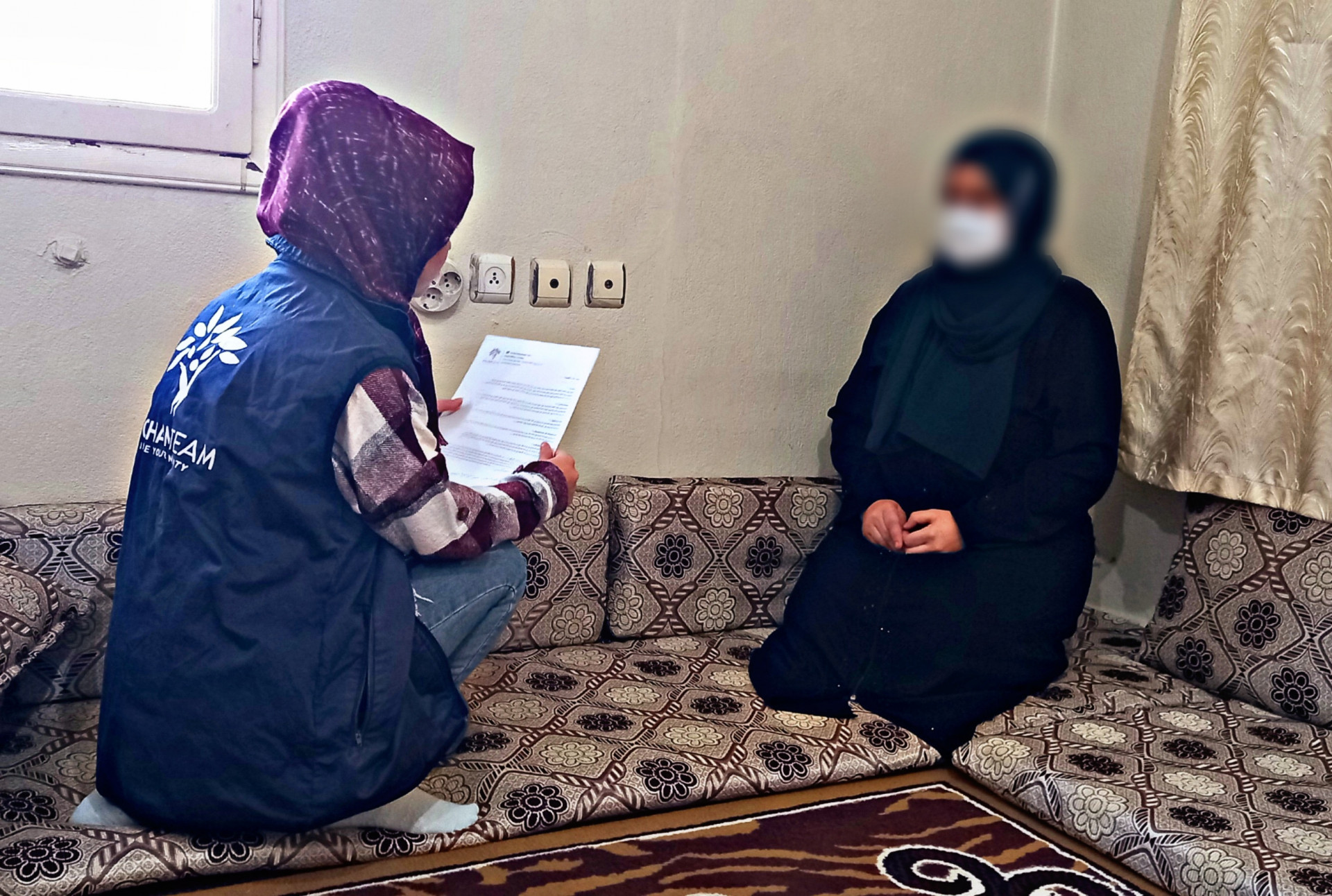 Linda, a displaced woman from the countryside of Hama, needs surgery urgently