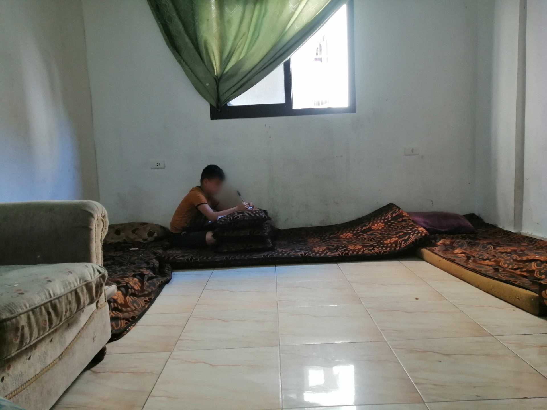 They are displaced and the provider is sick