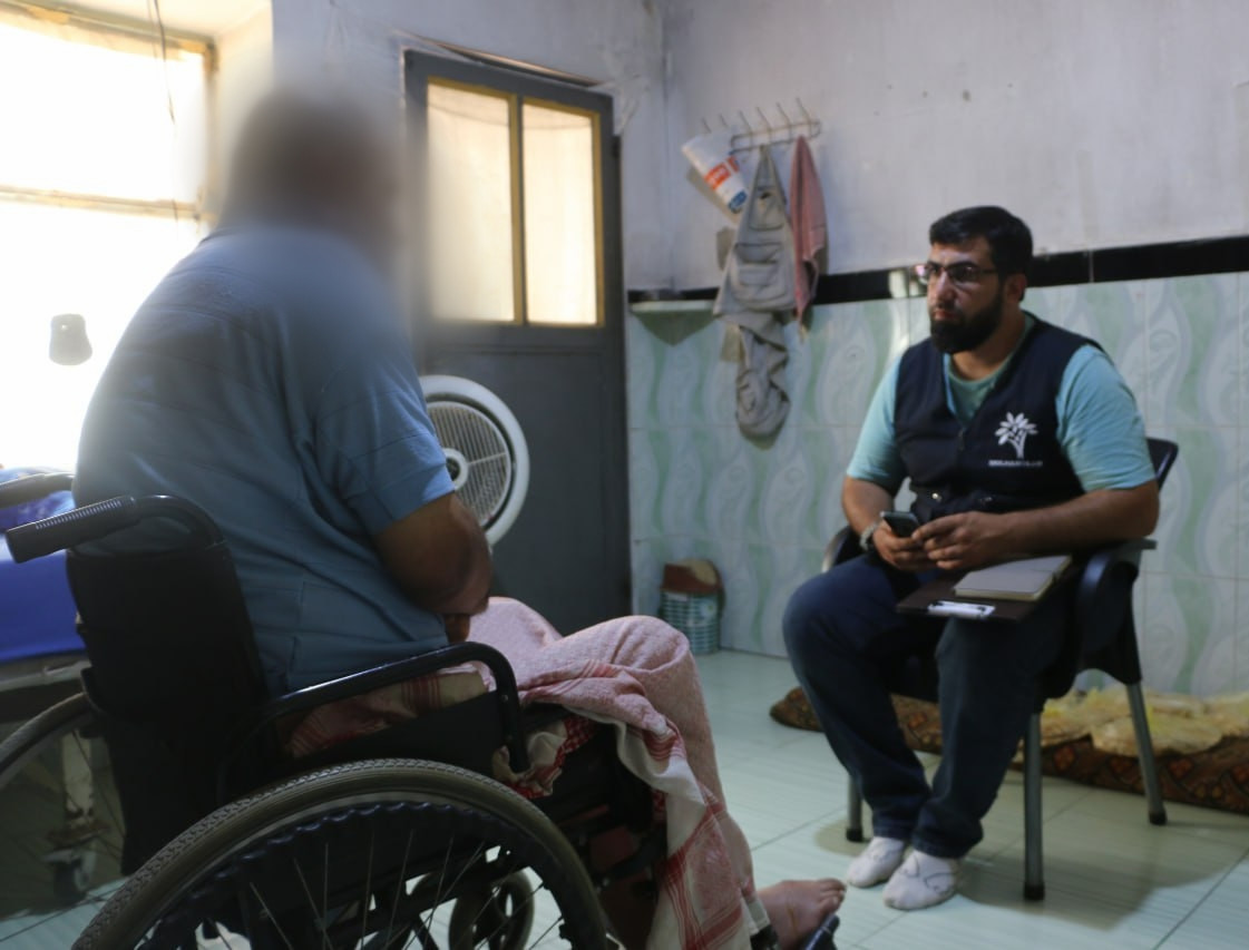 A bullet left him paralyzed