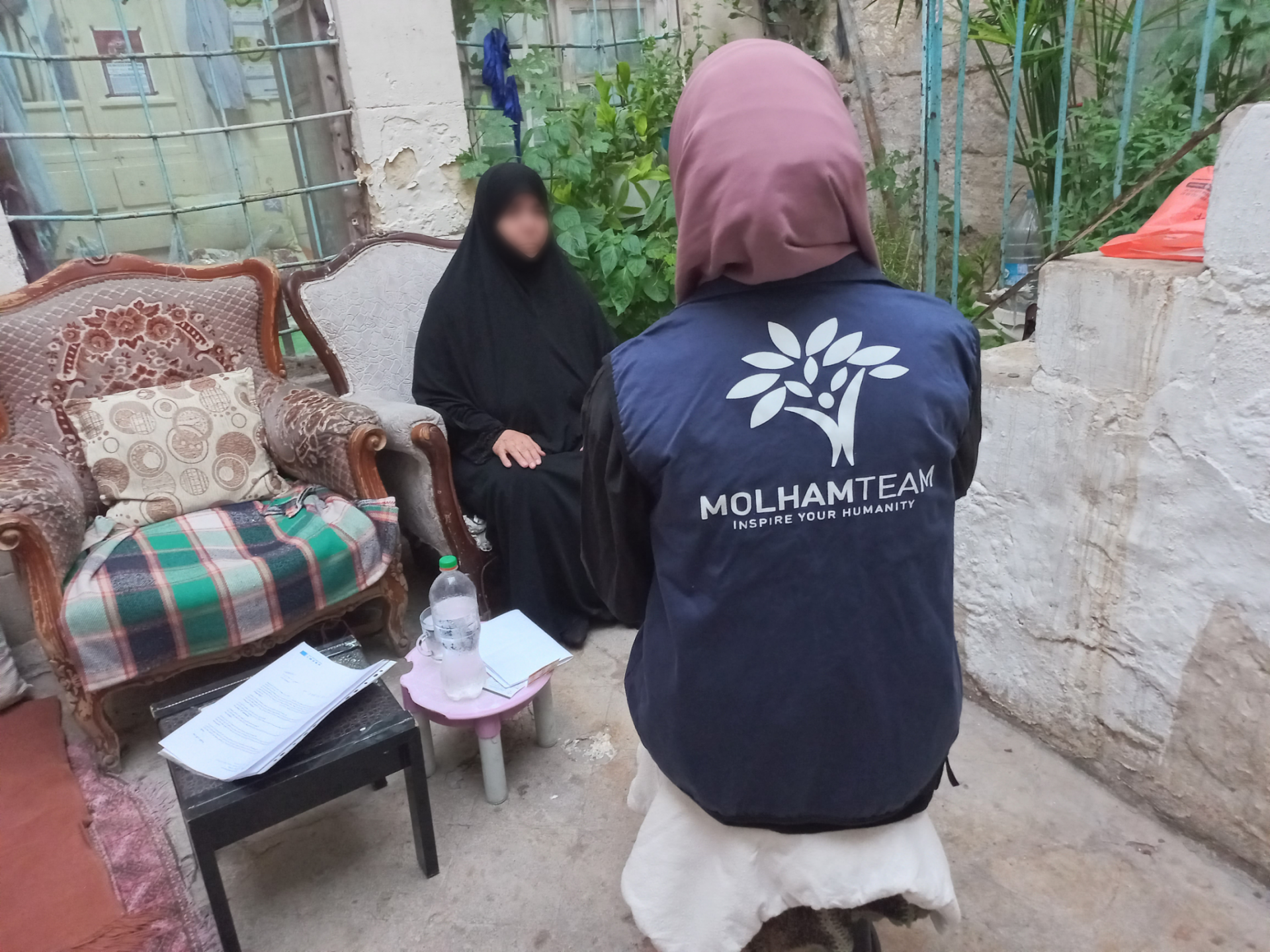 Khadooj is elderly and needs your help