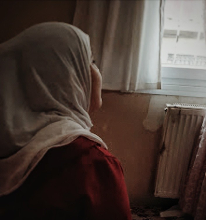 A young refugee with special needs