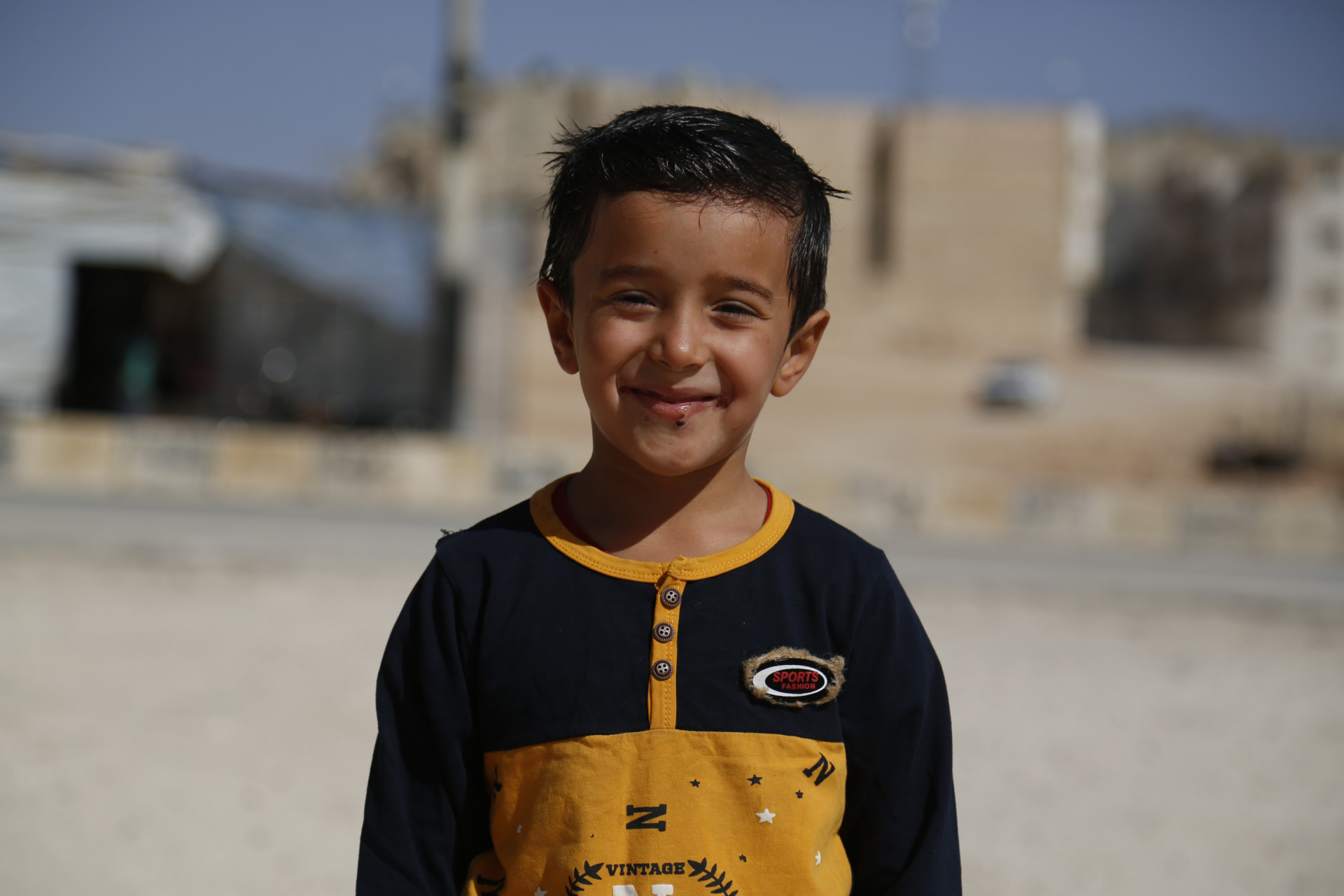 Abdullah is an orphan from Homs