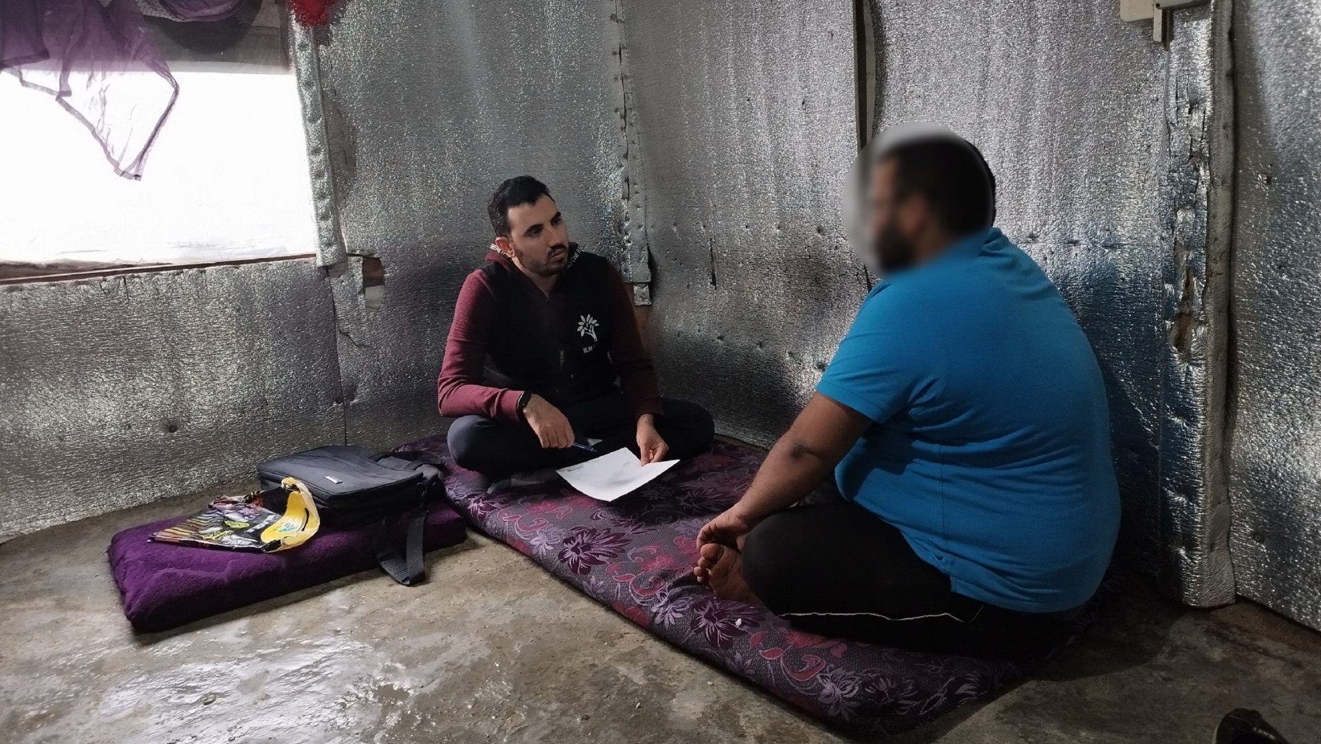 Muhammad's lives in harsh conditions.