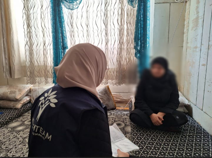 Fatima is a mother of six orphaned children.