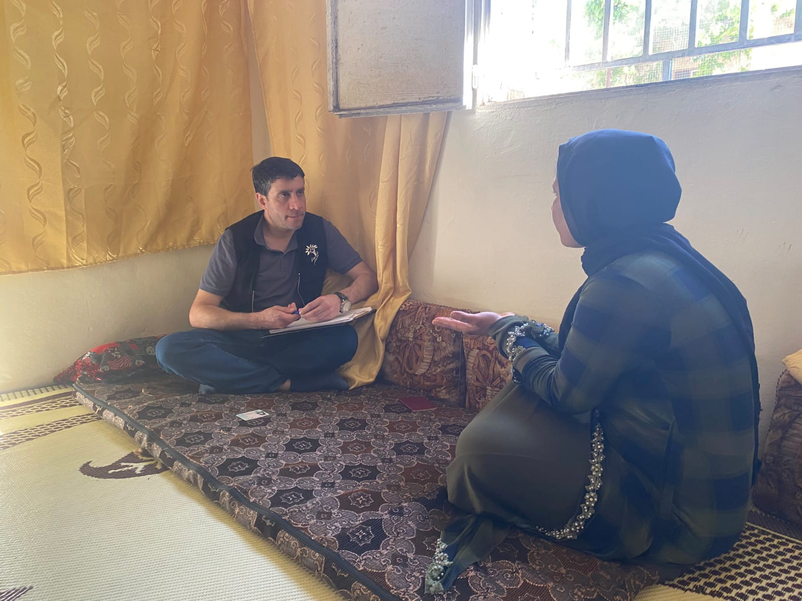 A widow and her family won't have shelter if they don't pay accumulated debt