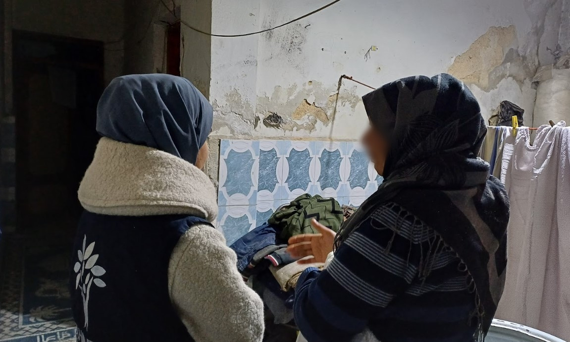 Fatima is a widow who lives alone and needs someone to help her.